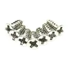 Silver cross screws, stainless steel self-tapping screws, 304 material, multiple specifications available Item Picture
